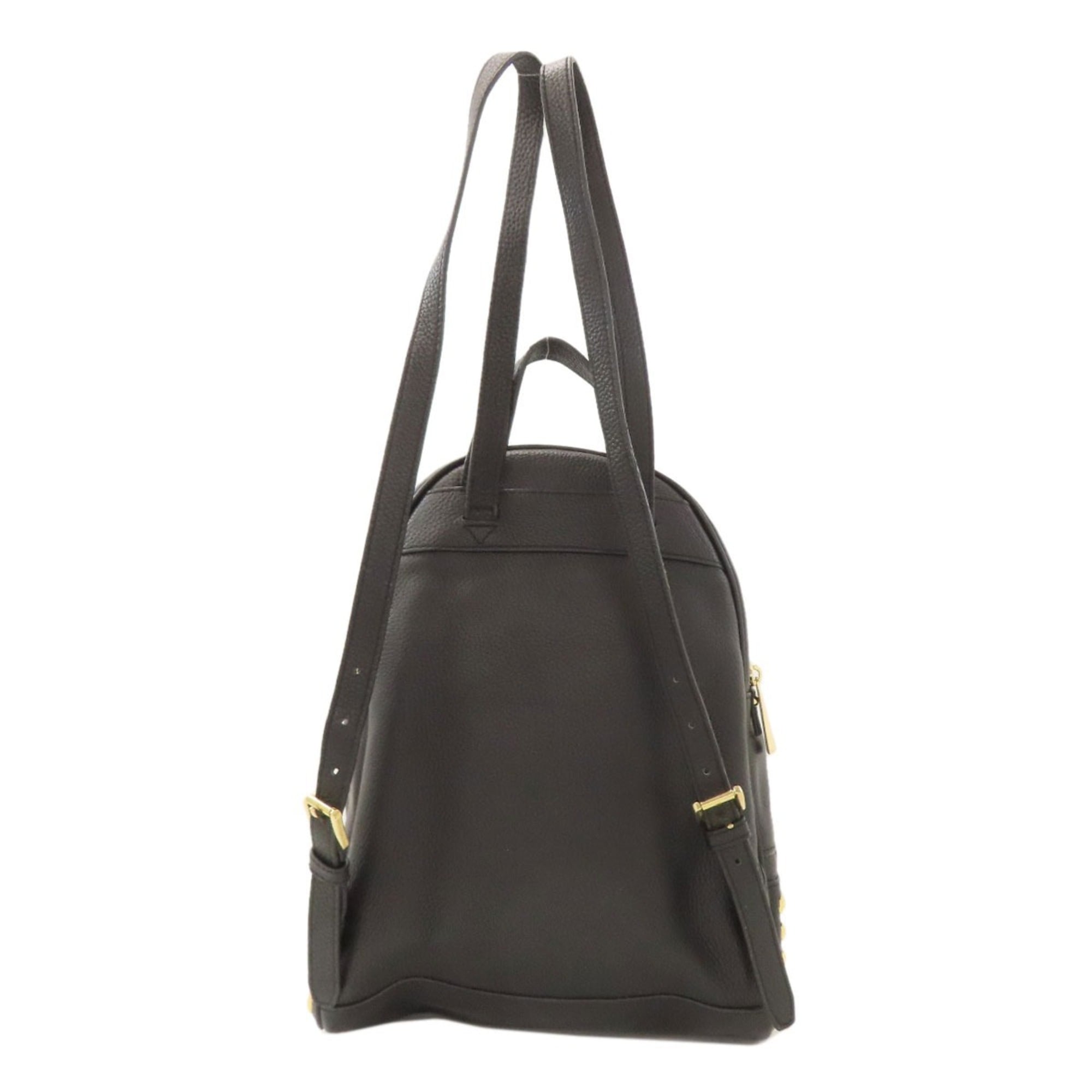 Michael Kors Black Leather Backpack (Pre-Owned)