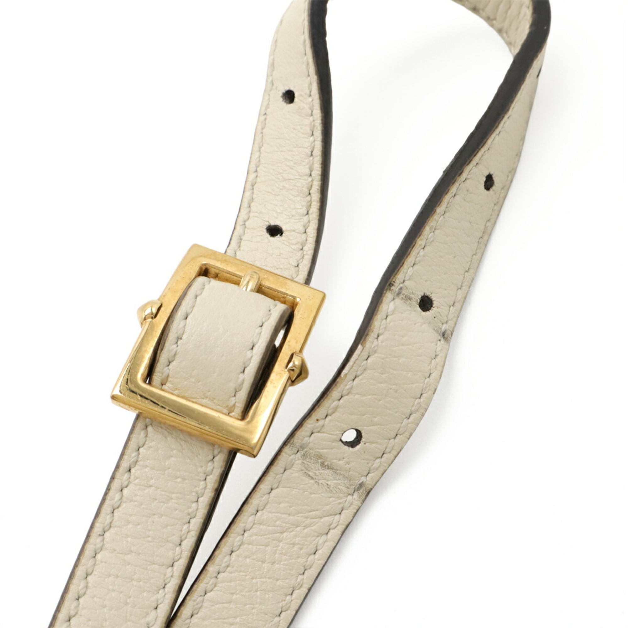 Gucci Beige Ivory Multi-Color Gg Supreme Canvas Leather Pochette Shoulder Bag (Pre-Owned)