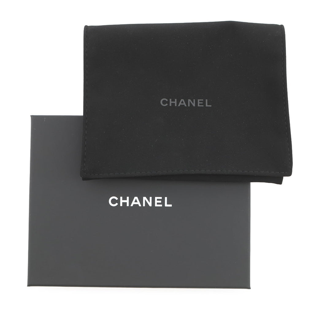 Chanel Beige Grained Calfskin Coin Purse/Coin Case (Pre-Owned)