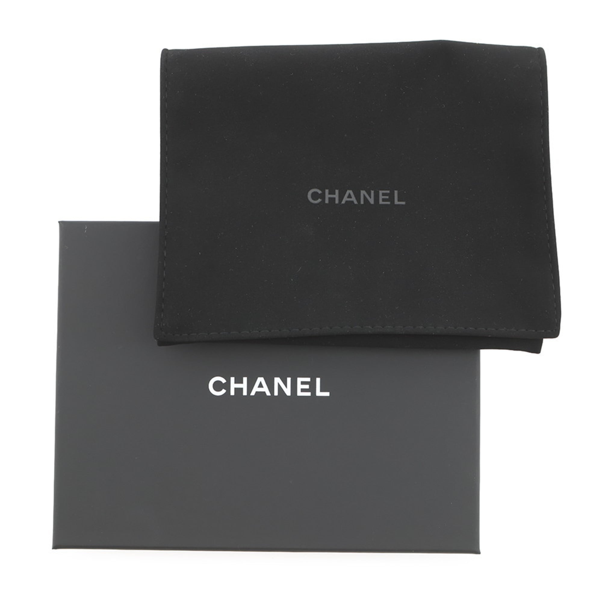 Chanel Beige Grained Calfskin Coin Purse/Coin Case (Pre-Owned)