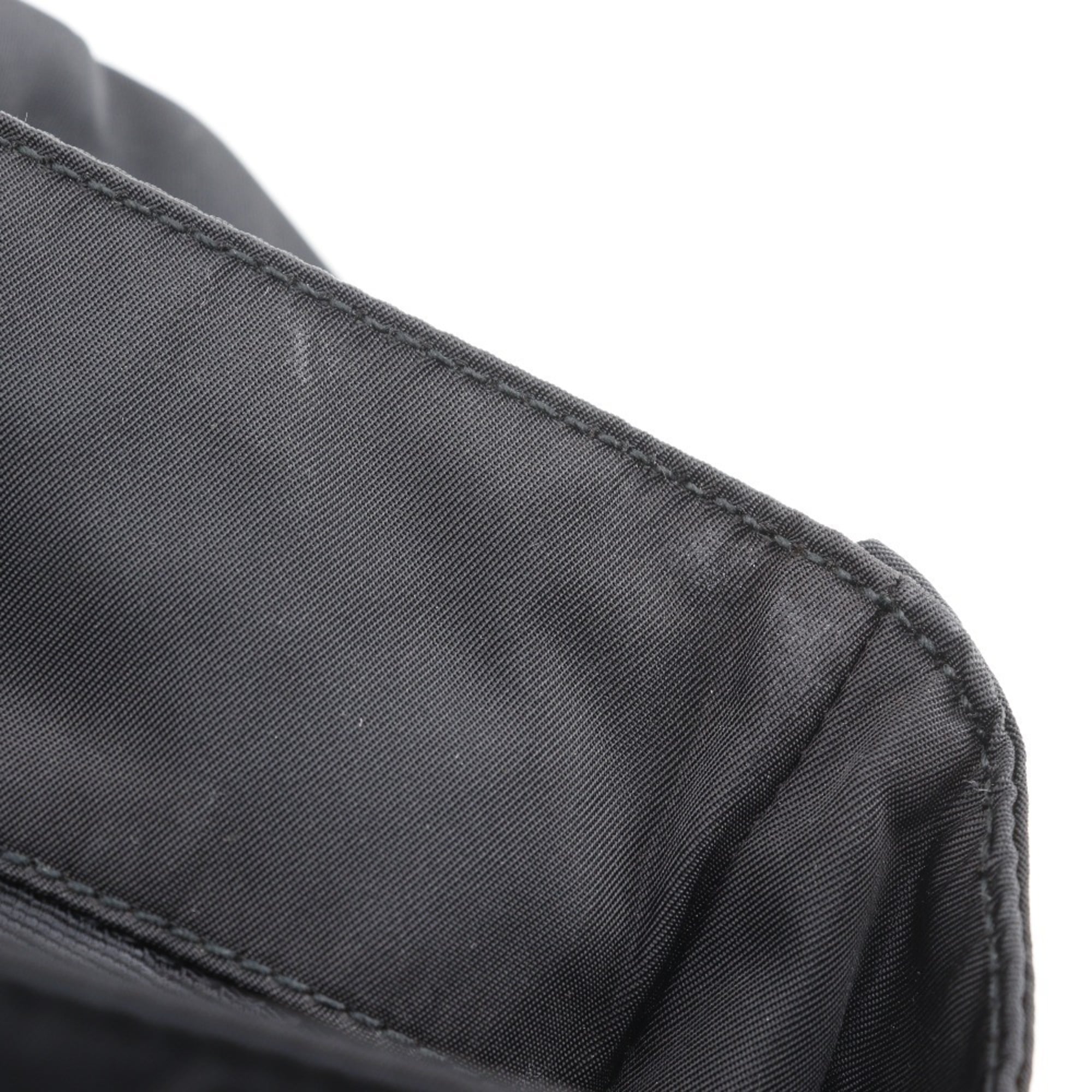 Prada Black Nylon Tote Bag (Pre-Owned)
