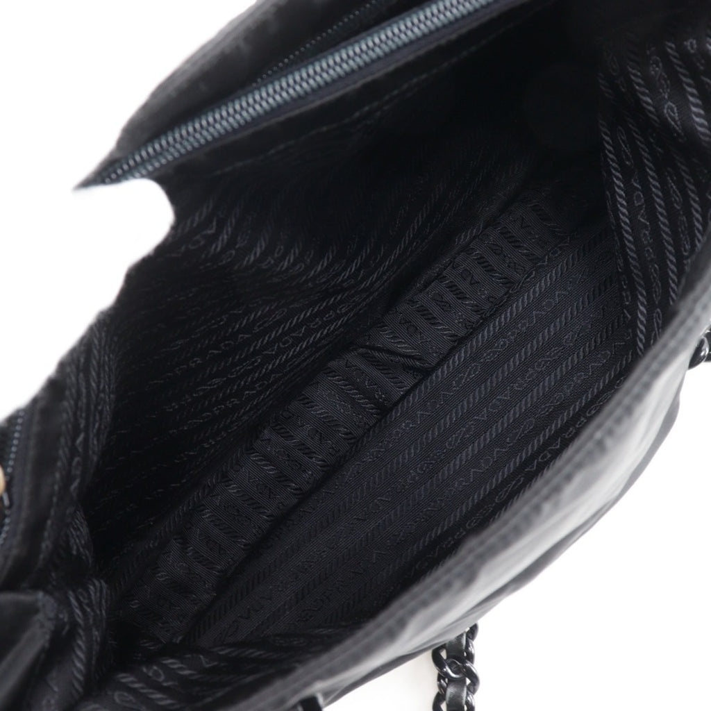 Prada Black Nylon Tote Bag (Pre-Owned)
