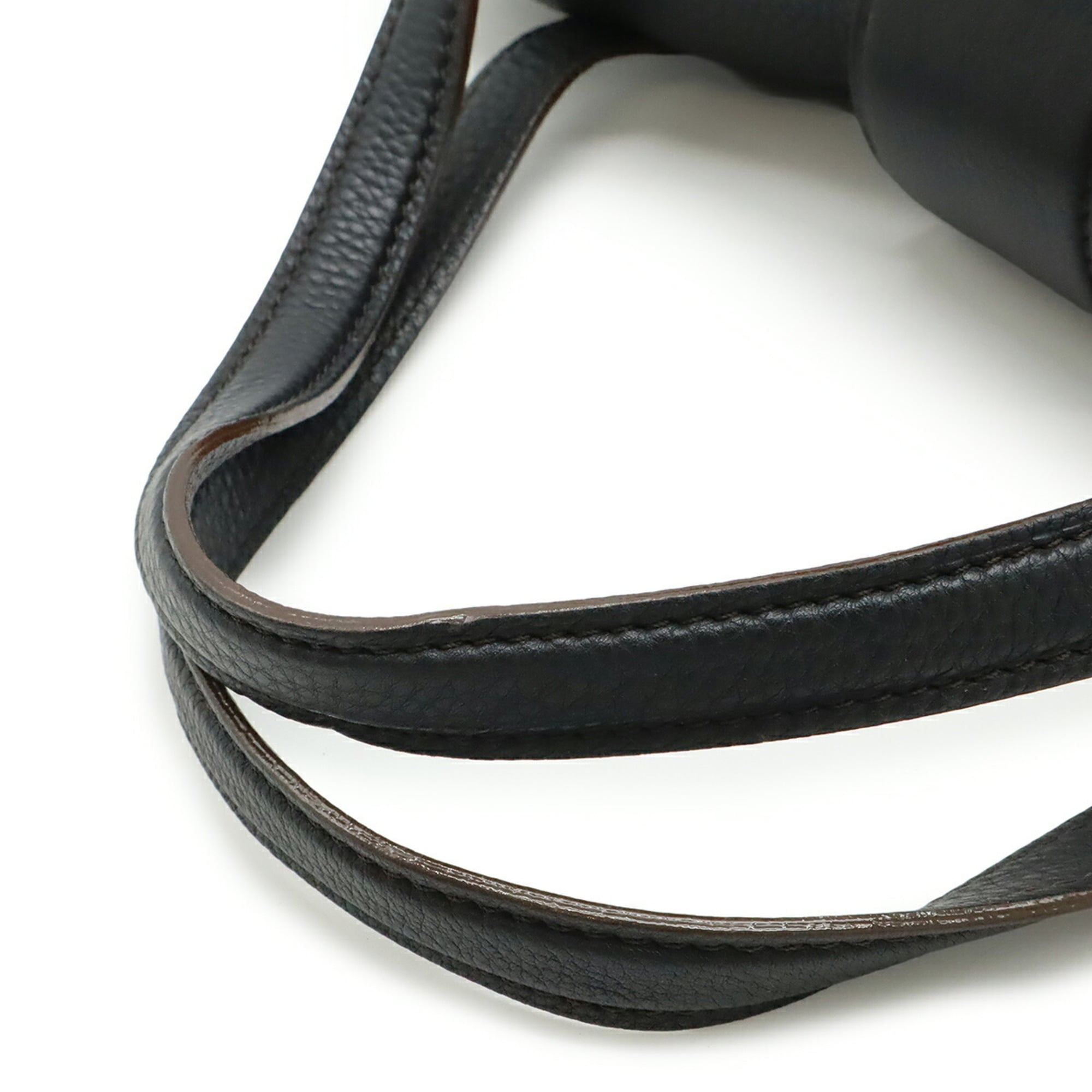 Louis Vuitton Mahina Black Noir Mahina Leather Handbag Tote Bag (Pre-Owned)