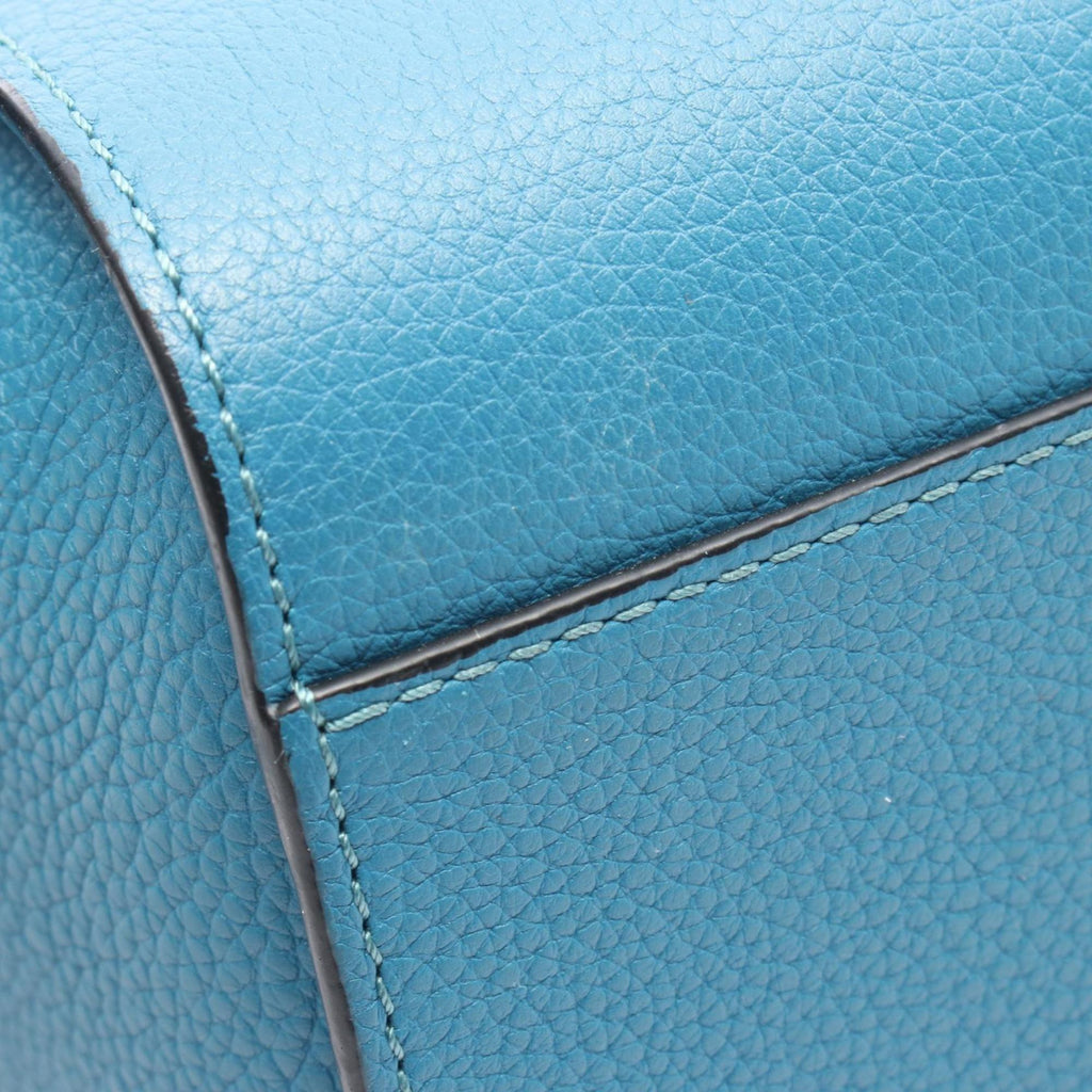 Loewe Blue Leather Handbag (Pre-Owned)