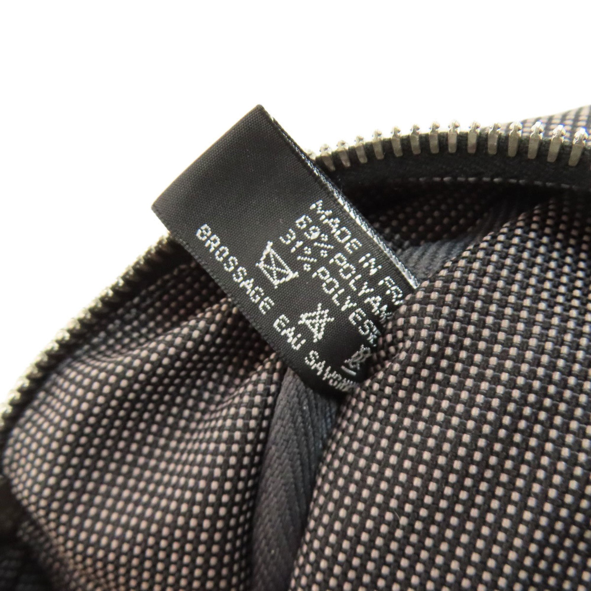 Hermes Gray Canvas Tote Bag (Pre-Owned)