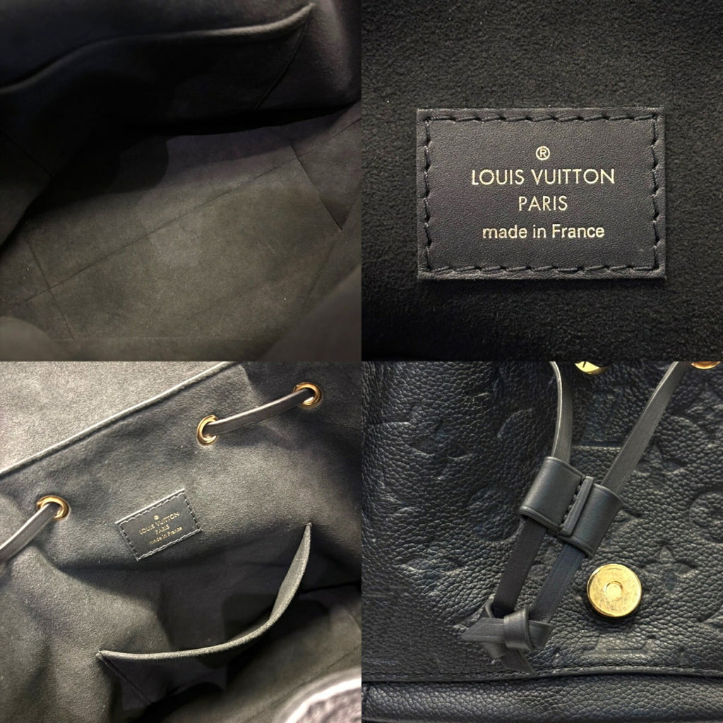 Louis Vuitton Noir Monogram Empreinte Backpack (Pre-Owned)