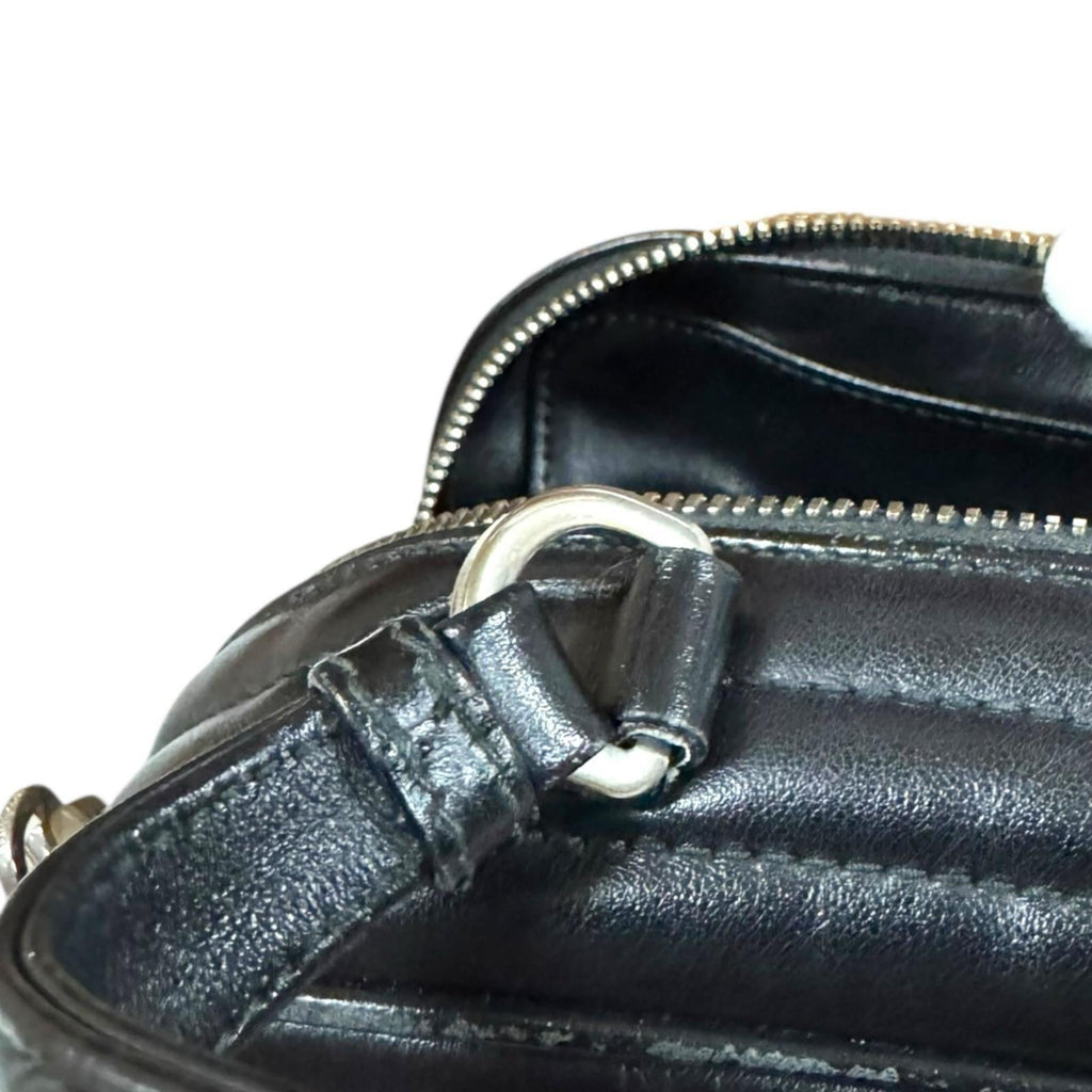 Prada Black Leather Shoulder Bag (Pre-Owned)
