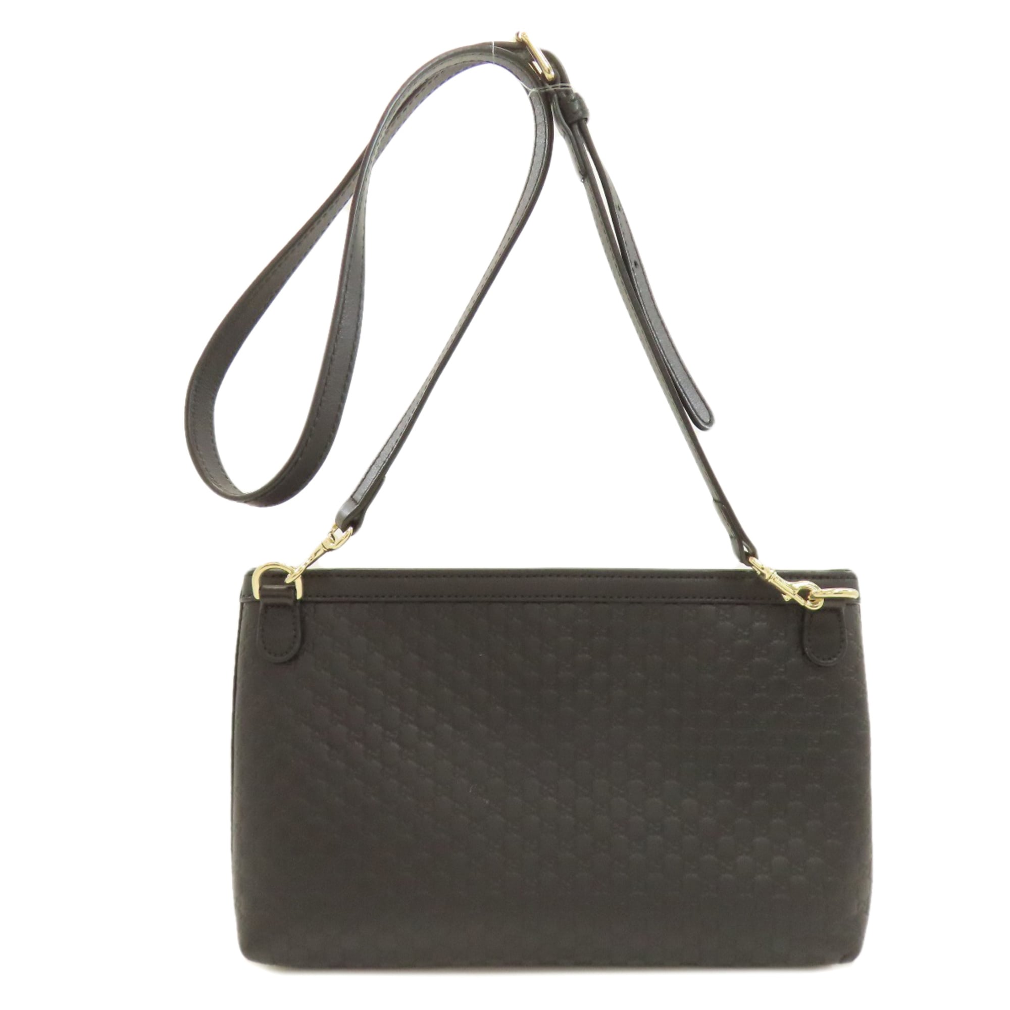 Gucci Black Leather Shoulder Bag (Pre-Owned)