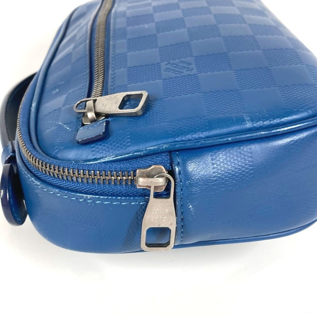 Louis Vuitton Blue Damier Infini Shoulder Bag Sling Bag (Pre-Owned)