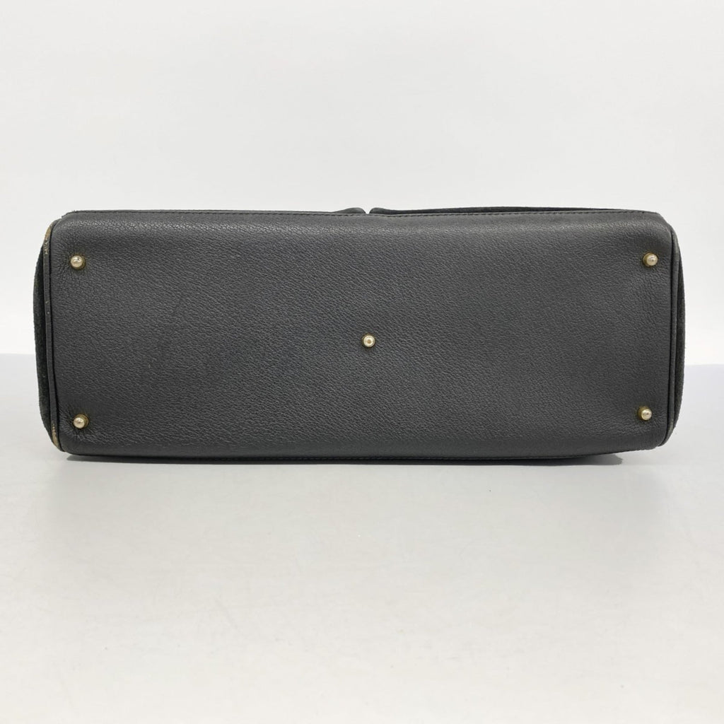 Gucci Black Suede Handbag (Pre-Owned)