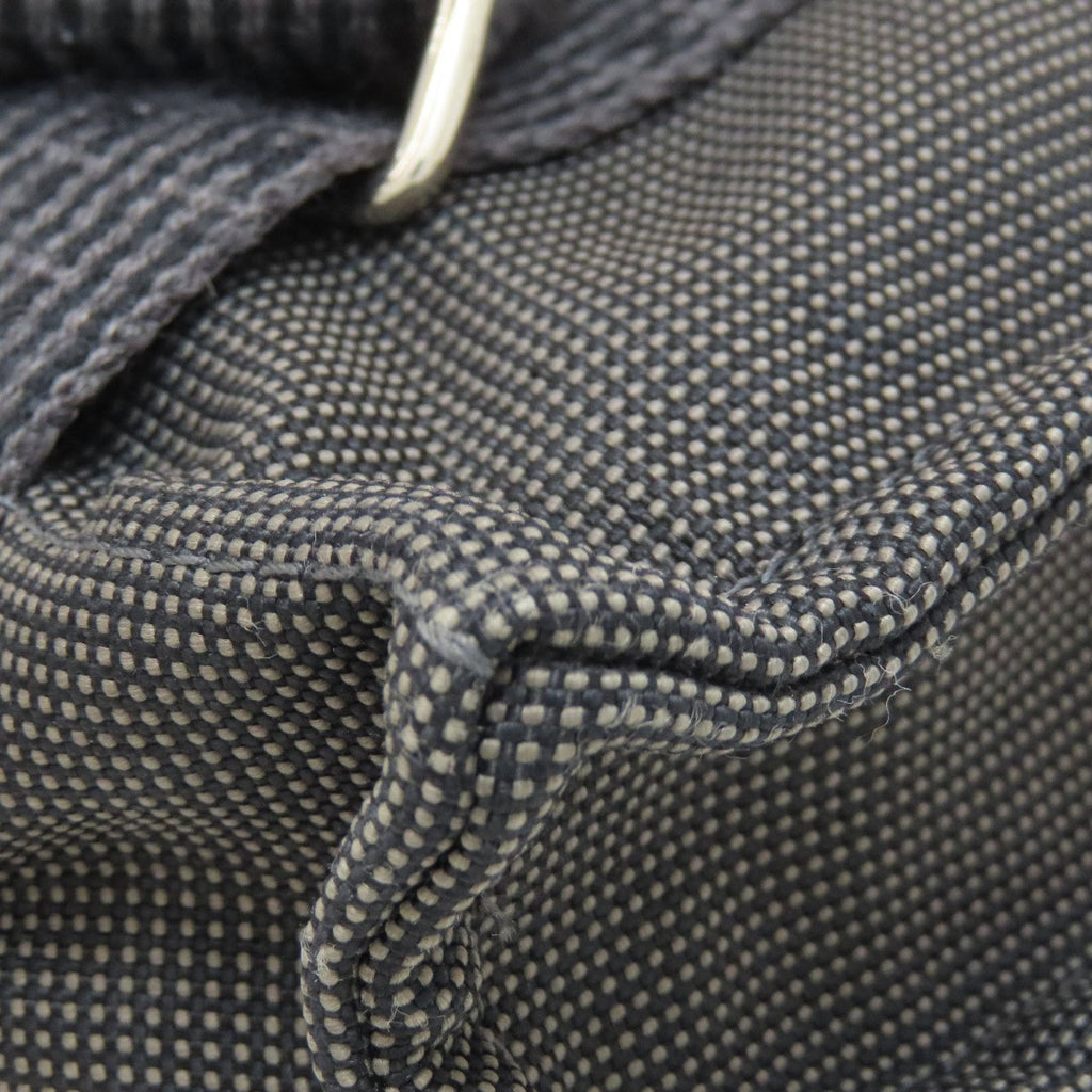 Hermes Gray Canvas Backpack (Pre-Owned)