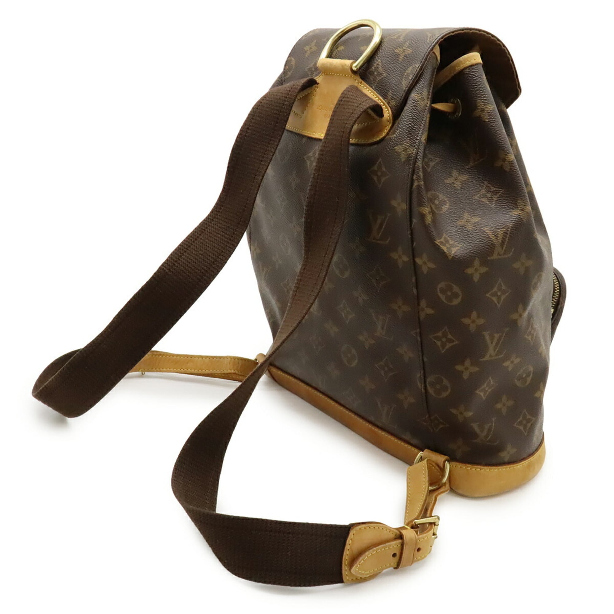 Louis Vuitton Monogram Brown Monogram Backpack Shoulder Bag (Pre-Owned)