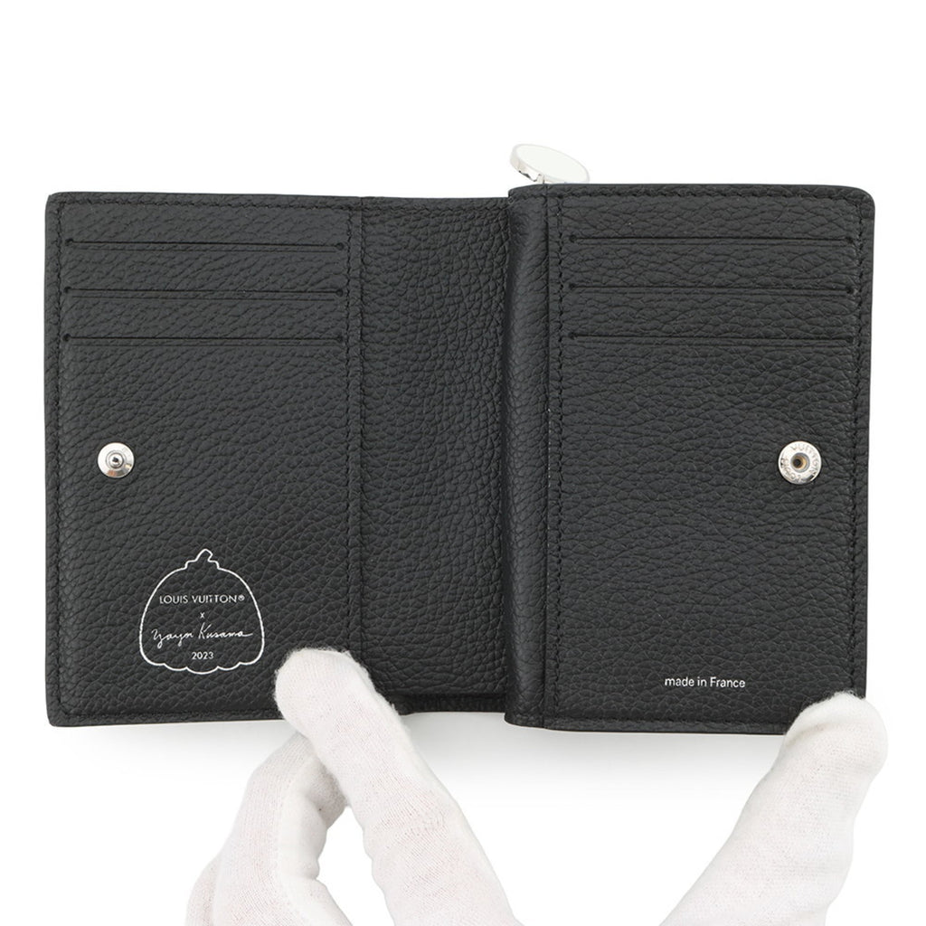 Louis Vuitton Dot Infinity (Yayoi Kusama) Black Noir Monogram Empreinte Wallet (Bi-Fold) (Pre-Owned)
