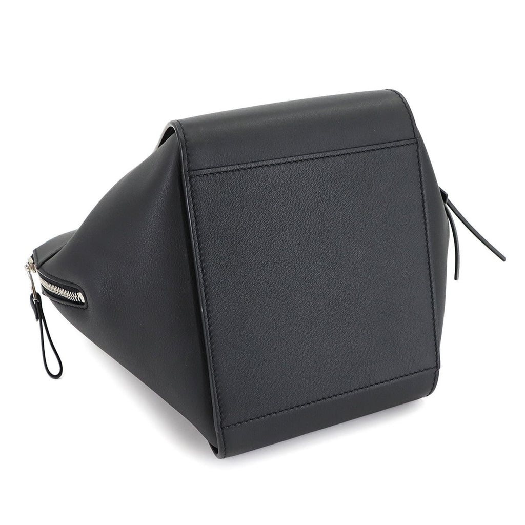 Loewe Black Leather Handbag Shoulder Bag (Pre-Owned)