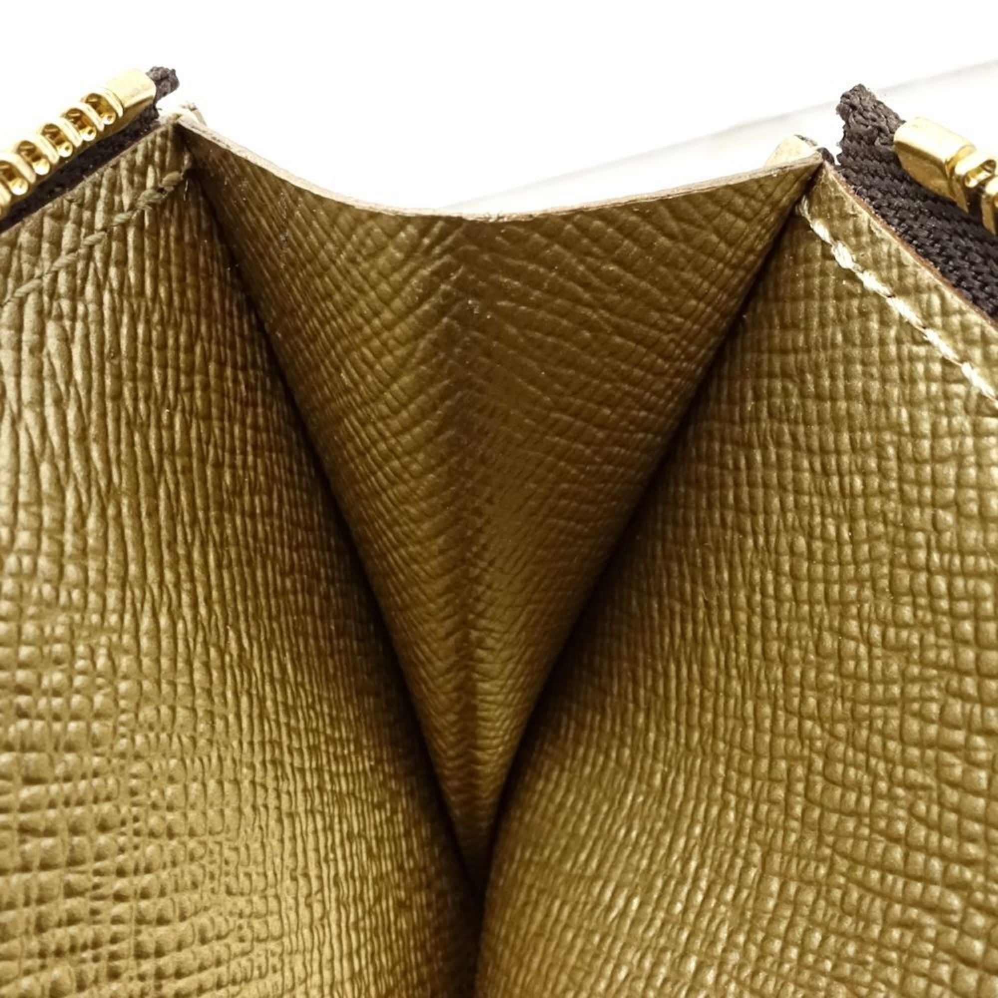 Louis Vuitton Brown Monogram Monogram Coin Purse/Coin Case (Pre-Owned)