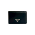 Prada Black Leather Wallet (Bi-Fold) (Pre-Owned)