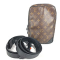 Louis Vuitton Brown Monogram Monogram Leather Pochette Pouch Shoulder Bag (Pre-Owned)