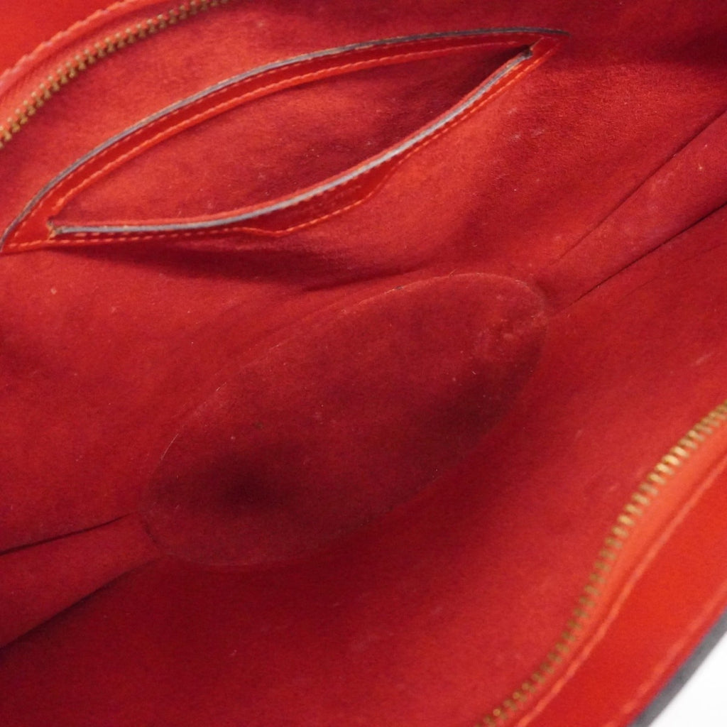 Louis Vuitton Castilian Red Handbag (Pre-Owned)