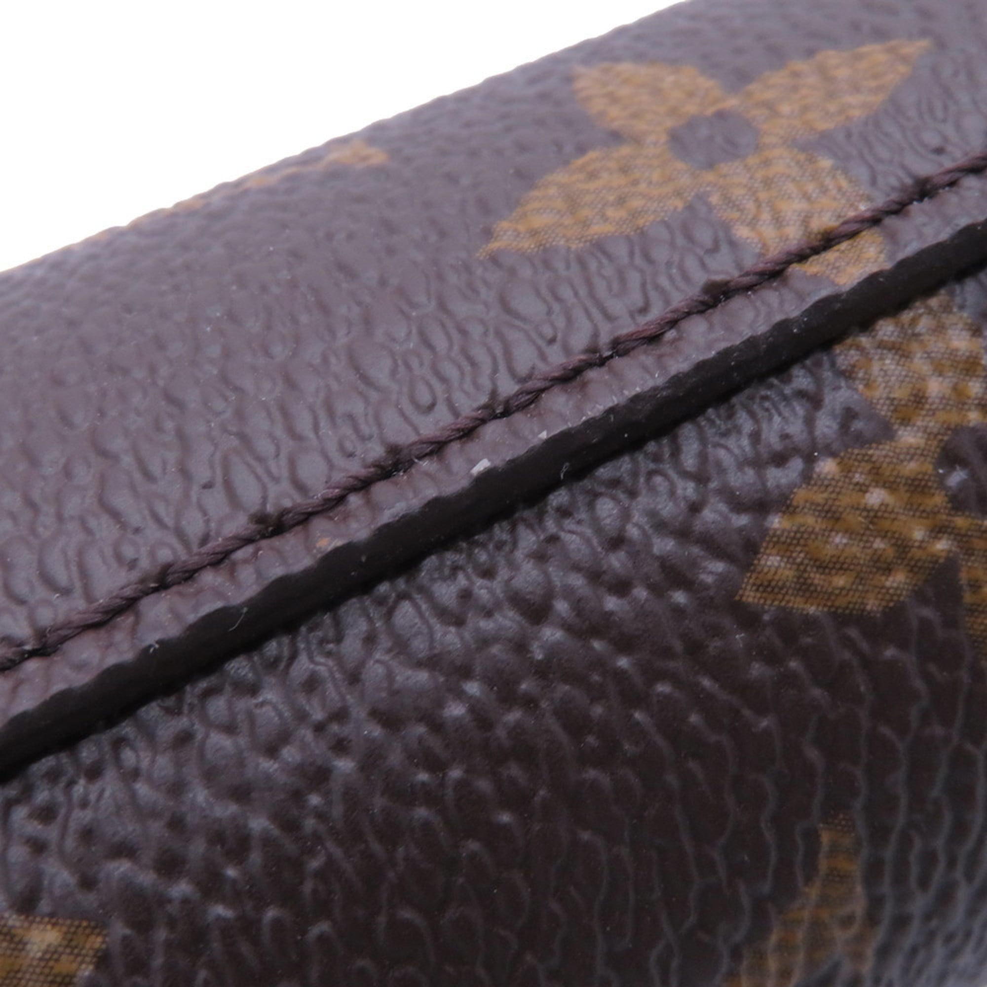 Louis Vuitton Monogram Brown Monogram Monogram Pouch Shoulder Bag (Pre-Owned)