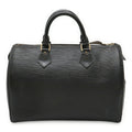 Louis Vuitton Epi Black Noir Epi Leather Handbag (Pre-Owned)