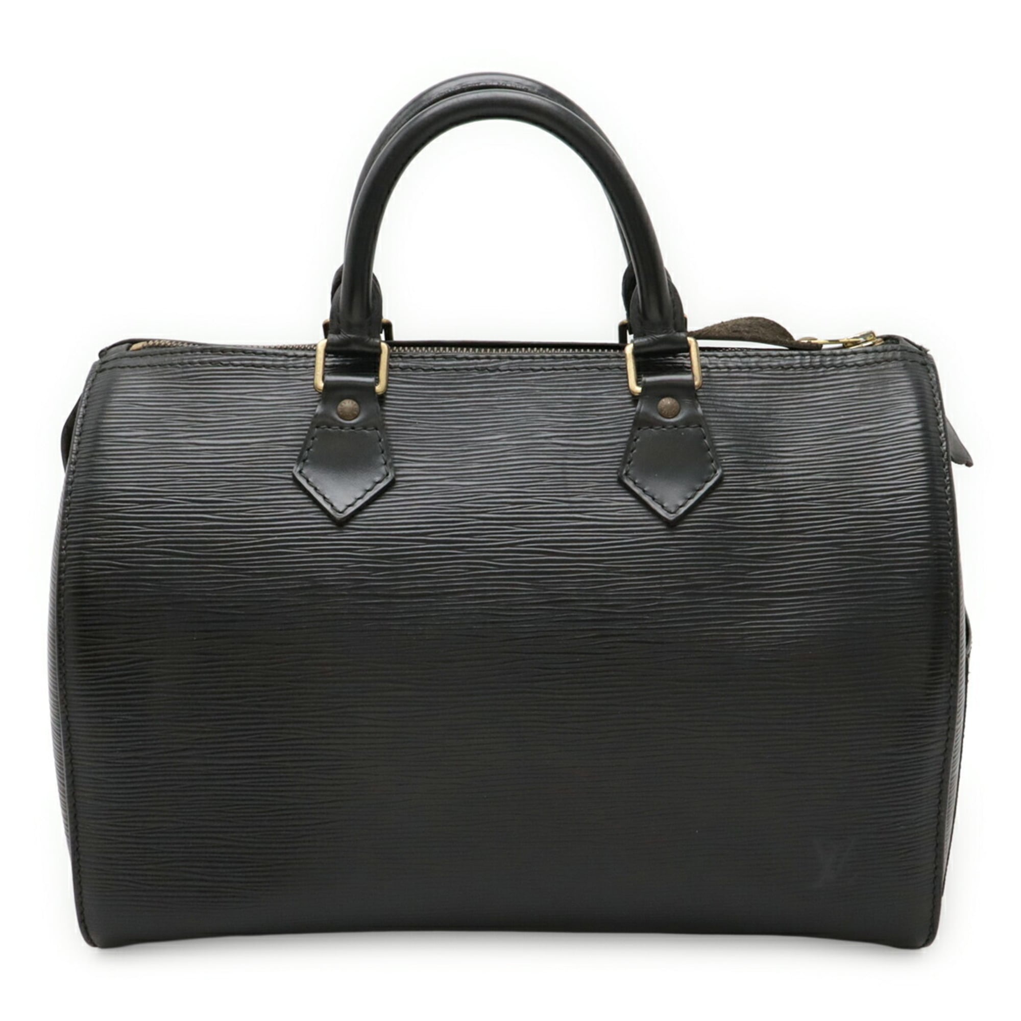 Louis Vuitton Epi Black Noir Epi Leather Handbag (Pre-Owned)