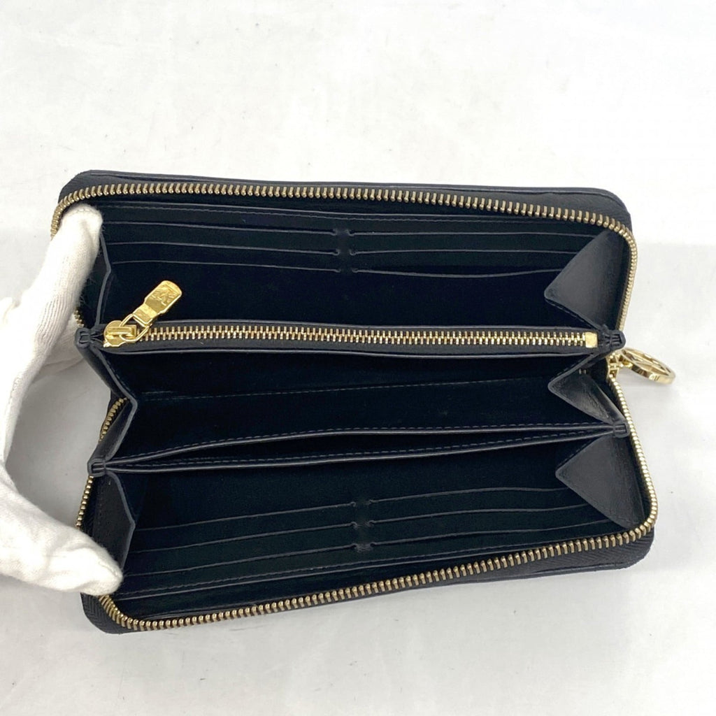 Louis Vuitton Noir Long Wallet (Bi-Fold) (Pre-Owned)