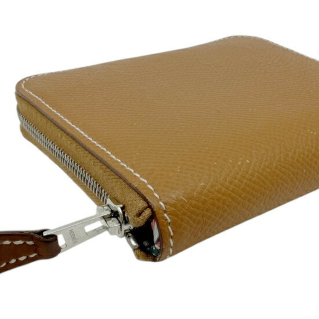 Hermes Gold Epsom Leather Coin Purse/Coin Case (Pre-Owned)