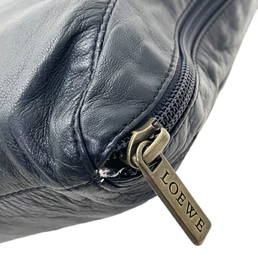 Loewe Black Leather Pouch (Pre-Owned)