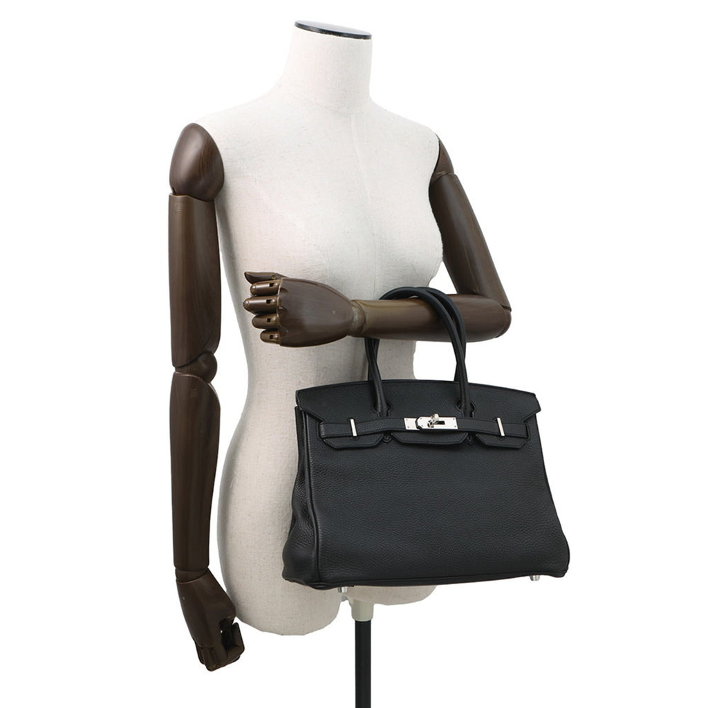 Hermes Birkin Black Togo Leather Handbag (Pre-Owned)