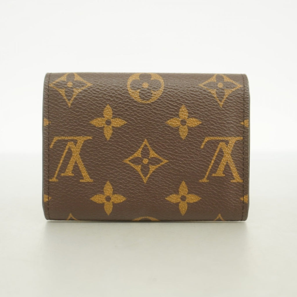 Louis Vuitton Brown Fuchsia Coin Purse/Coin Case (Pre-Owned)