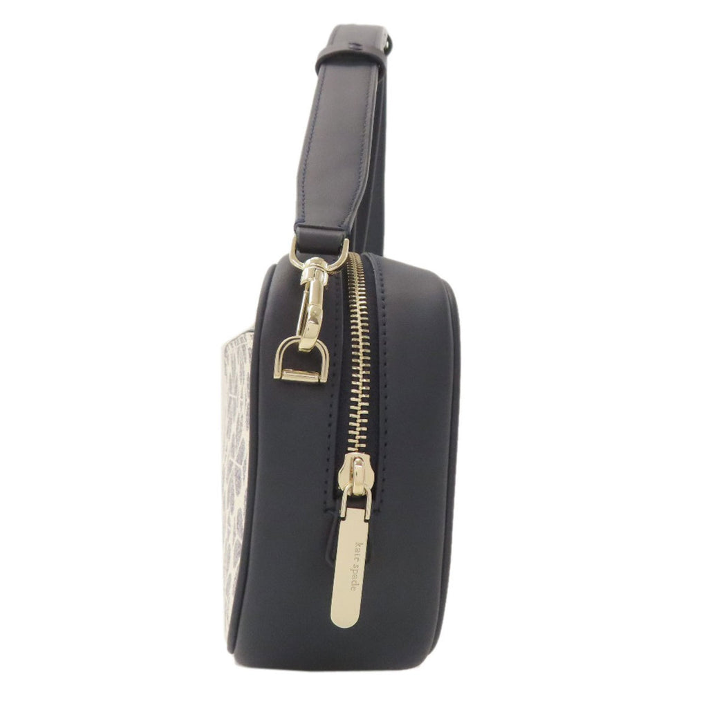 Kate Spade Navy Pvc Shoulder Bag (Pre-Owned)