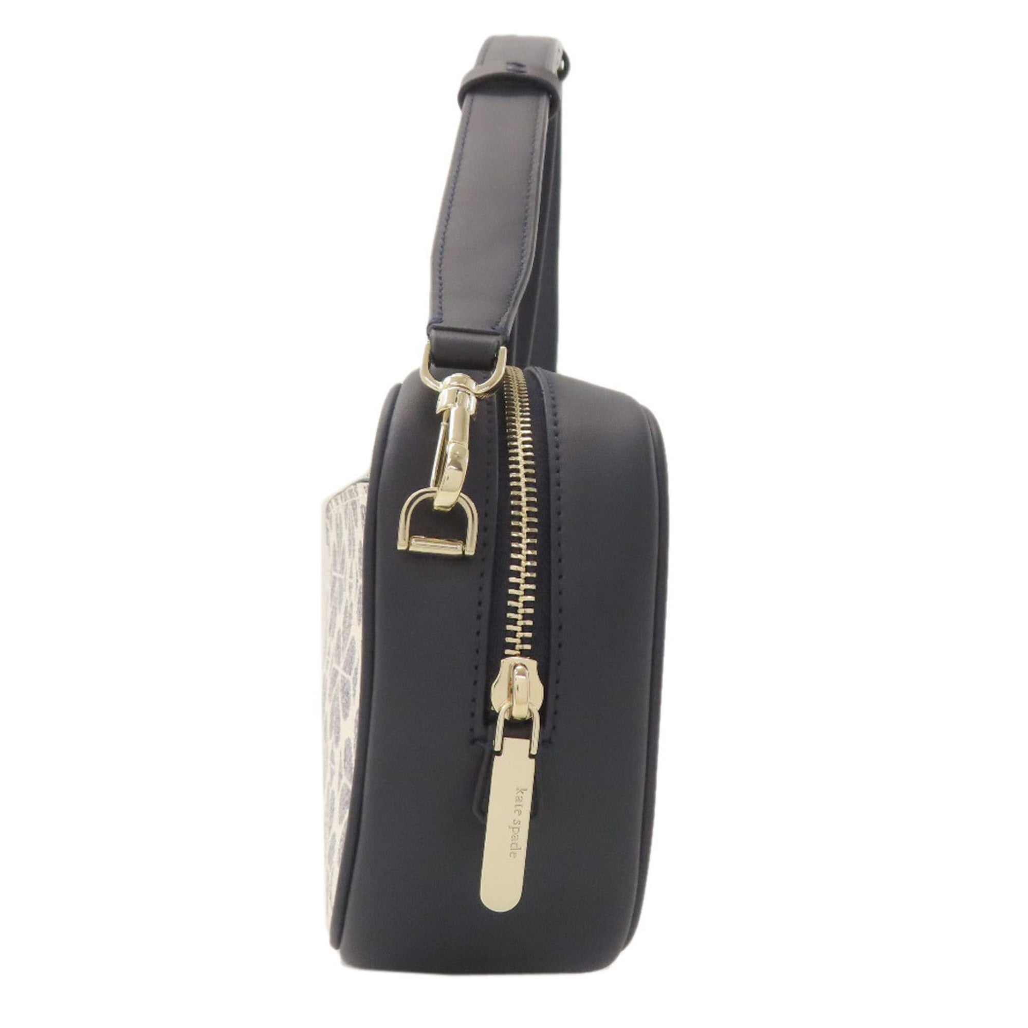 Kate Spade Navy Pvc Shoulder Bag (Pre-Owned)