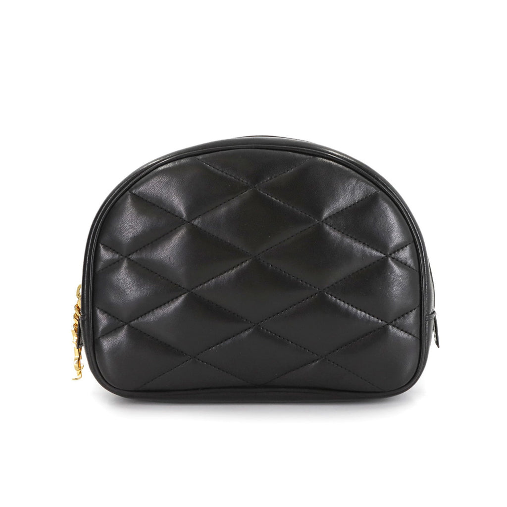 Saint Laurent Black Leather Pouch (Pre-Owned)