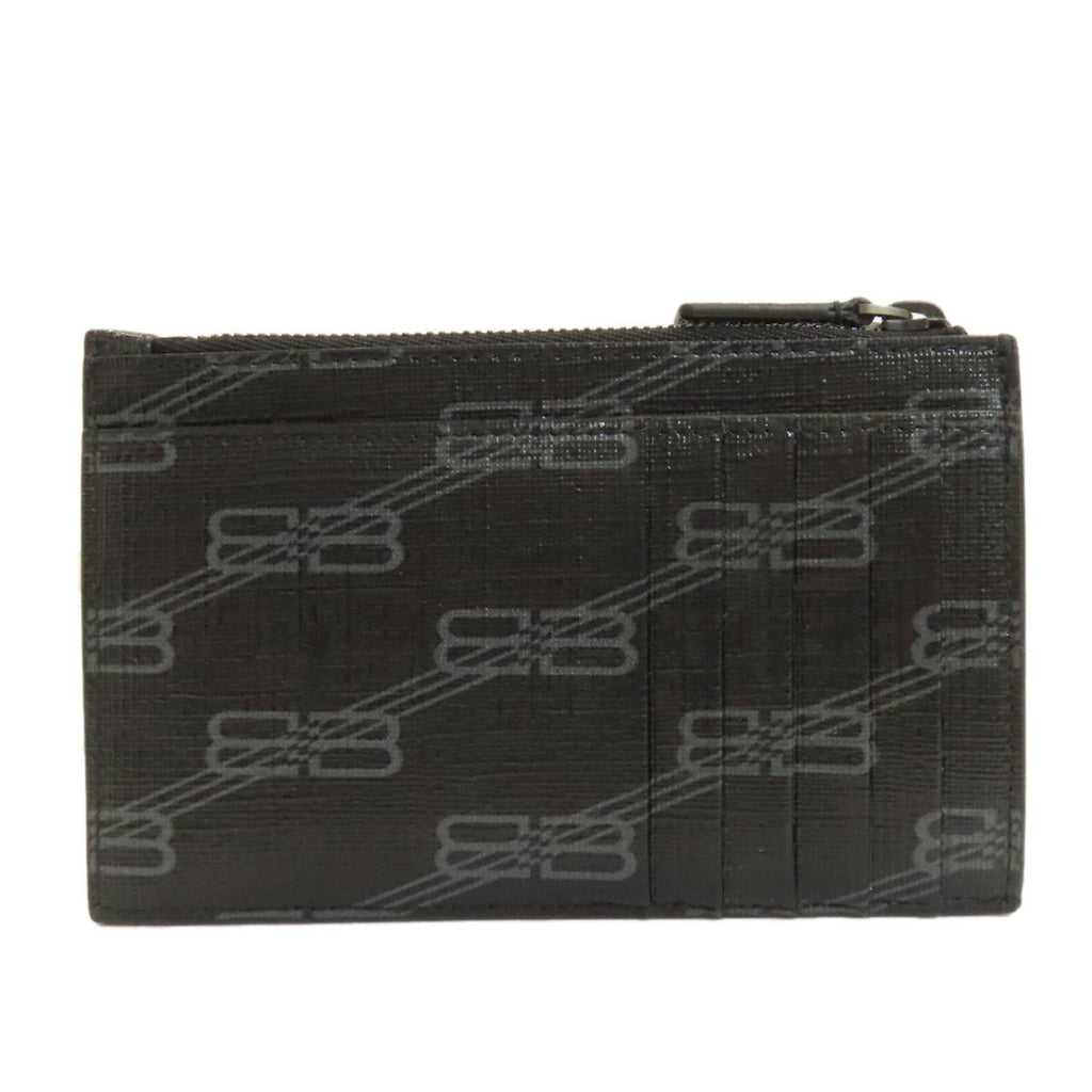 Balenciaga Black Pvc Coin Purse/Coin Case (Pre-Owned)
