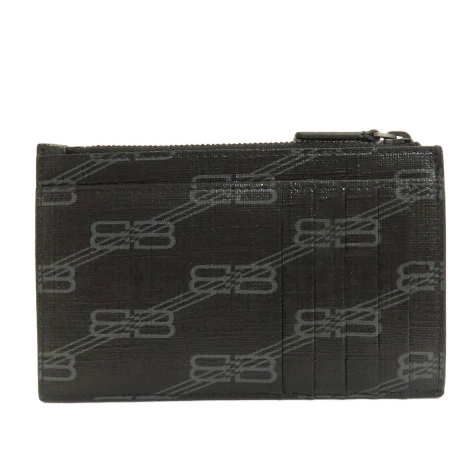 Balenciaga Black Pvc Coin Purse/Coin Case (Pre-Owned)