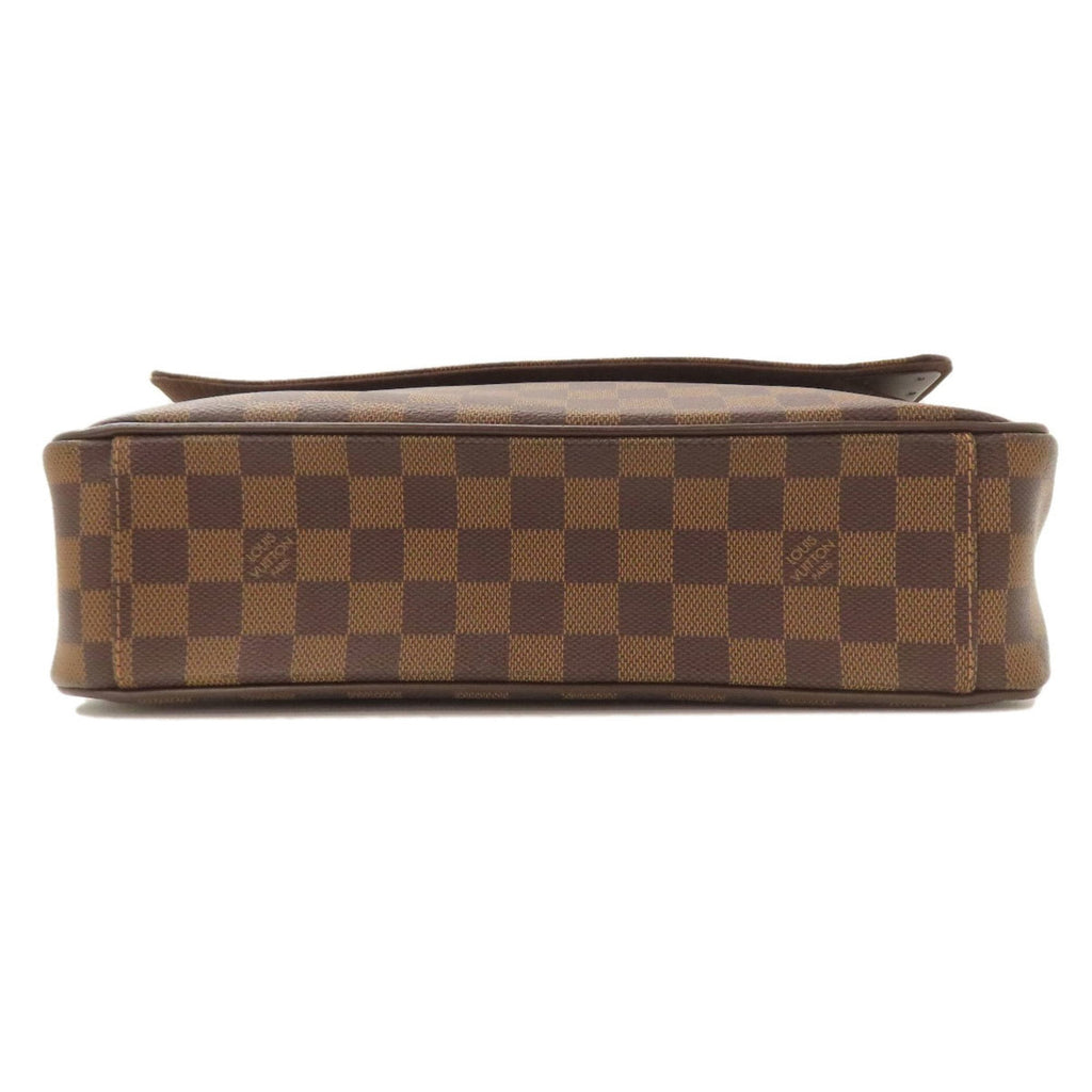 Louis Vuitton Damier Canvas Ebene Damier Canvas Shoulder Bag (Pre-Owned)