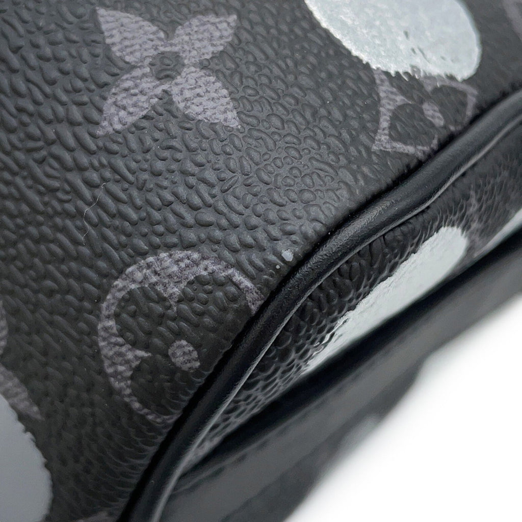 Louis Vuitton Monogram Eclipse Black Noir Monogram Eclipse Handbag (Pre-Owned)