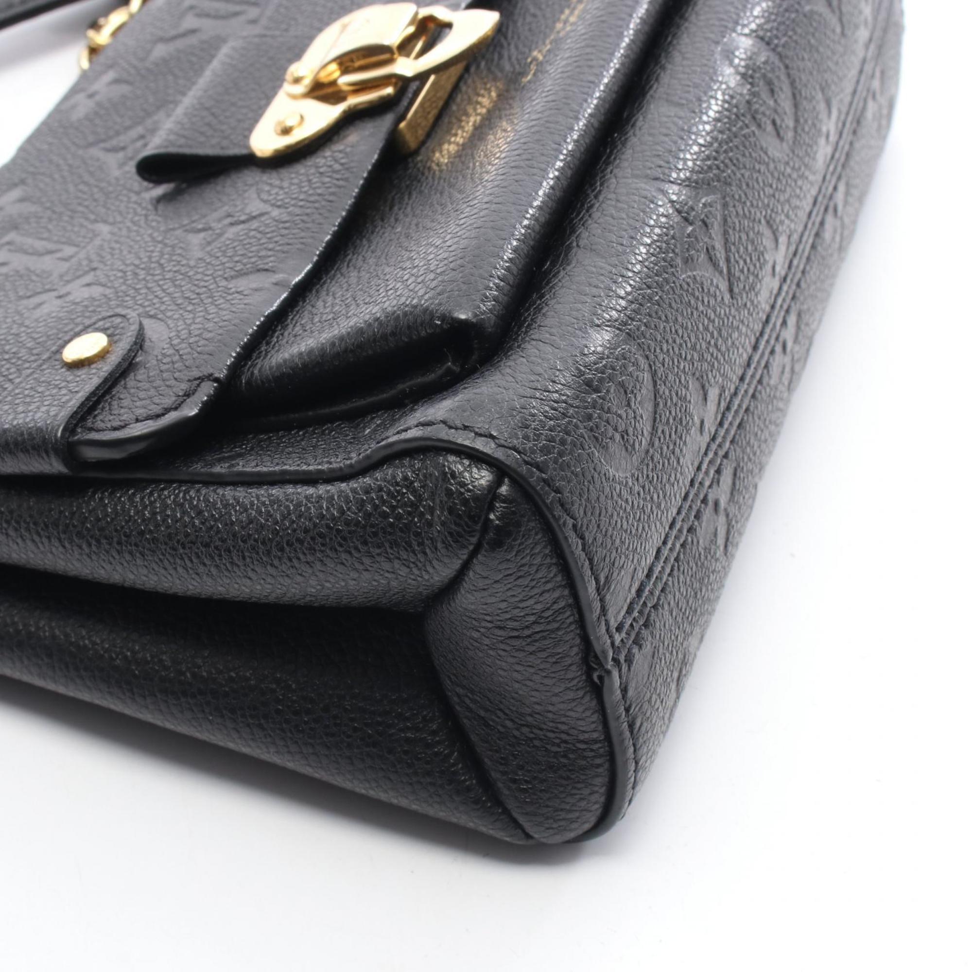 Louis Vuitton Black Noir Monogram Empreinte Shoulder Bag (Pre-Owned)
