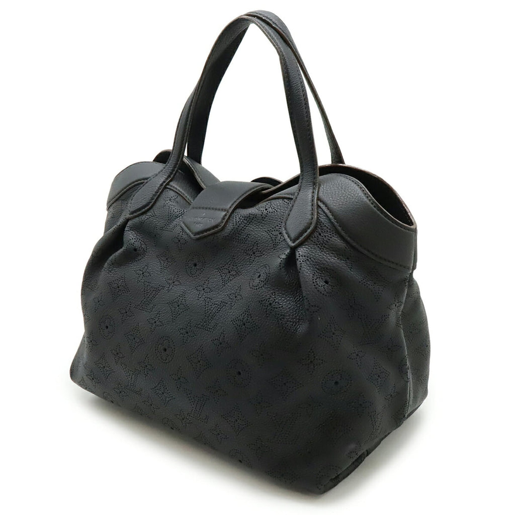Louis Vuitton Mahina Black Noir Mahina Leather Handbag Tote Bag (Pre-Owned)