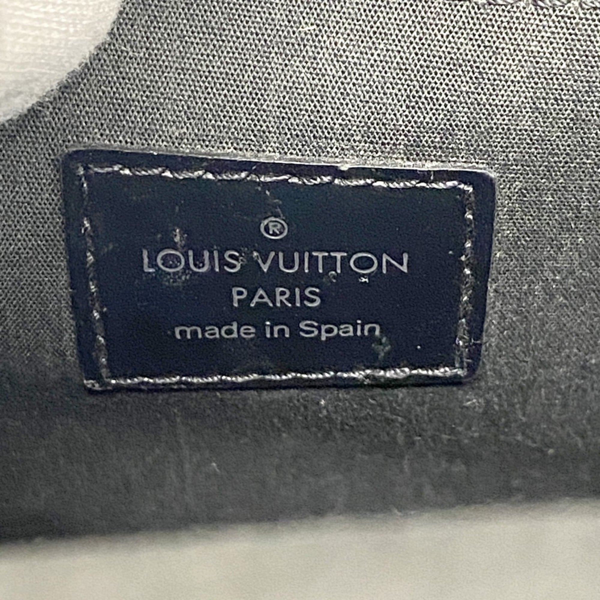 Louis Vuitton Noir Tote Bag (Pre-Owned)