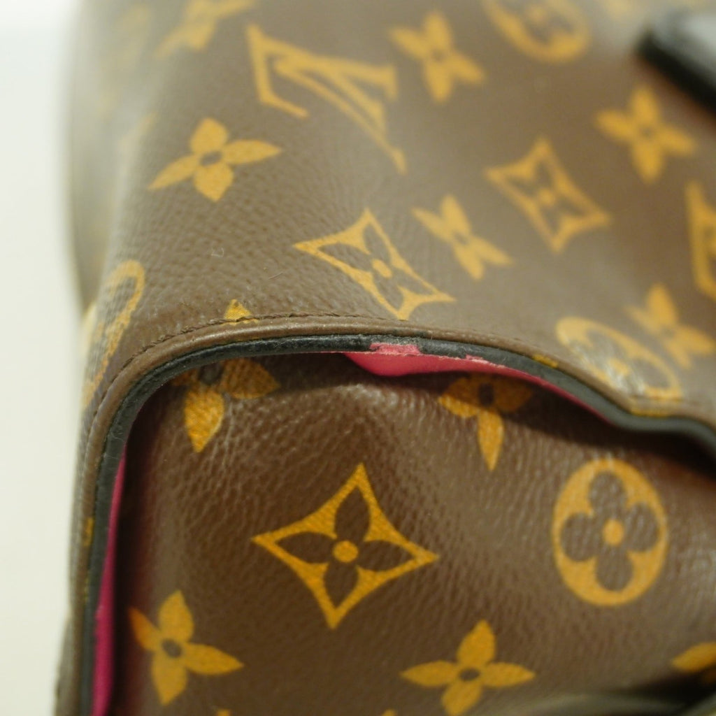 Louis Vuitton Brown Khaki Handbag (Pre-Owned)
