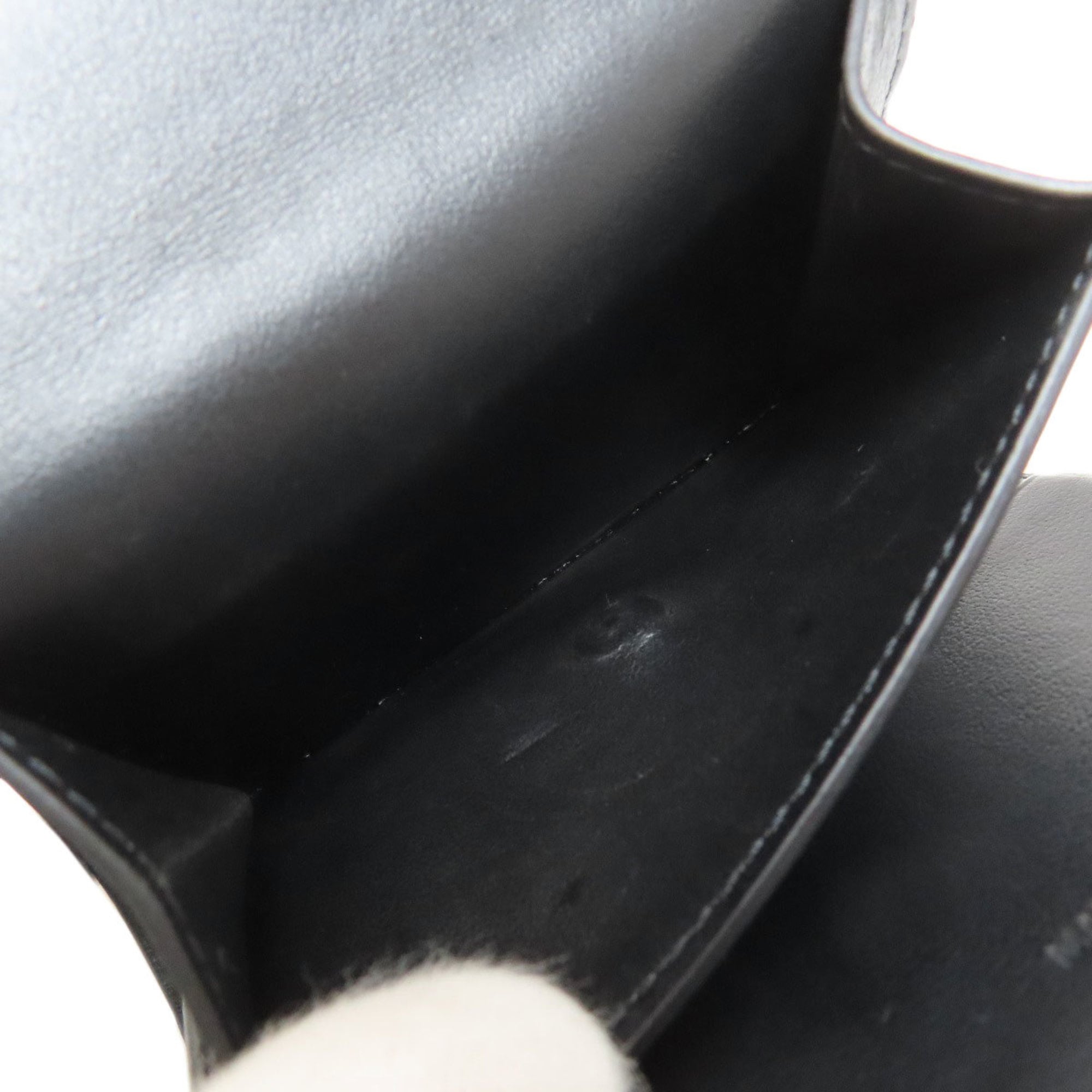 Celine Black Leather Wallet (Bi-Fold) (Pre-Owned)