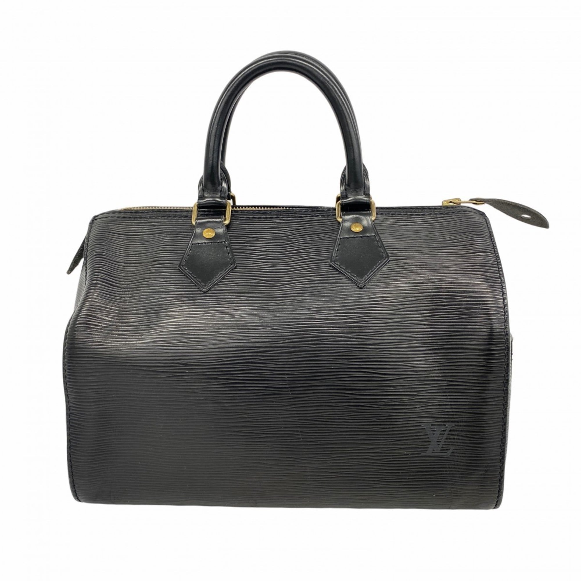 Louis Vuitton Noir Handbag (Pre-Owned)