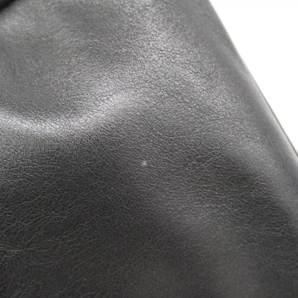 Chanel Black Leather Tote Bag (Pre-Owned)