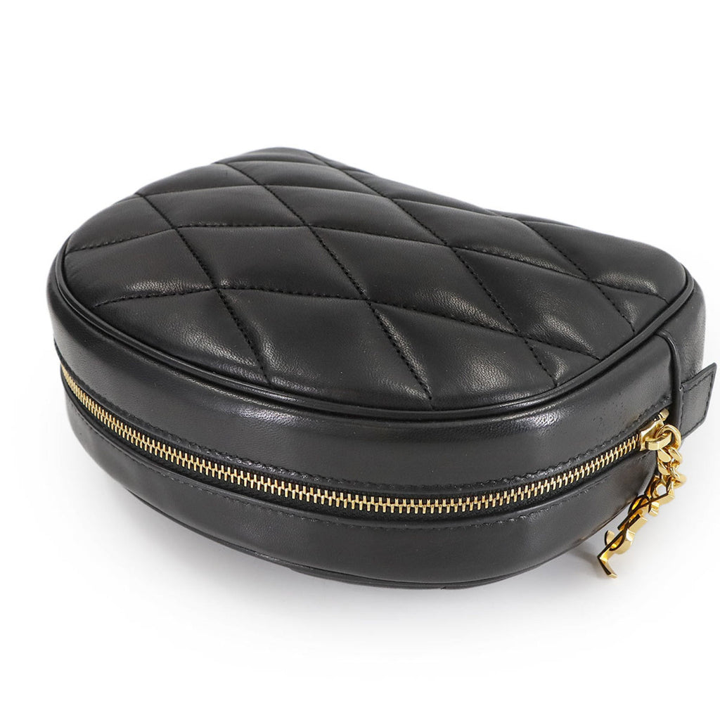 Saint Laurent Black Leather Pouch (Pre-Owned)