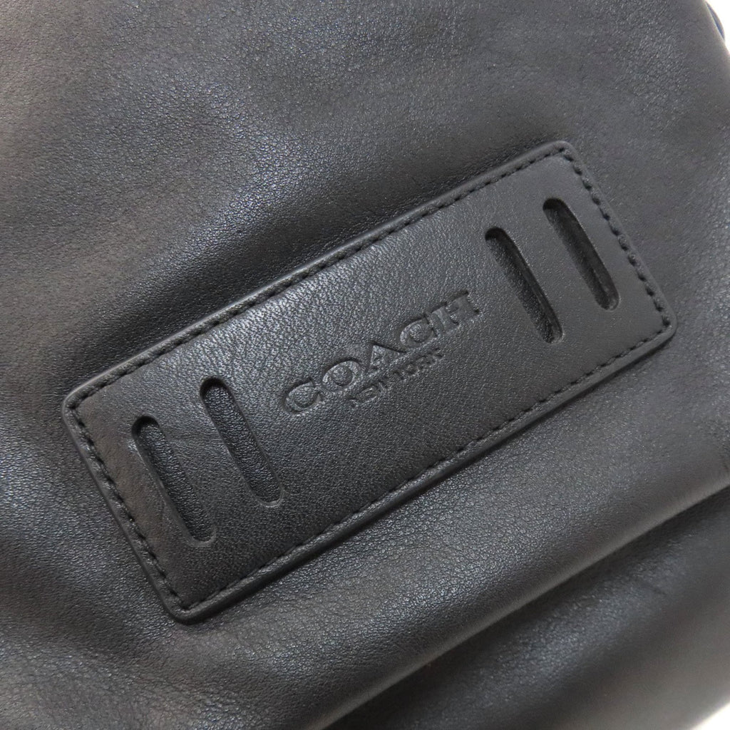Coach Black Leather Sling Bag (Pre-Owned)