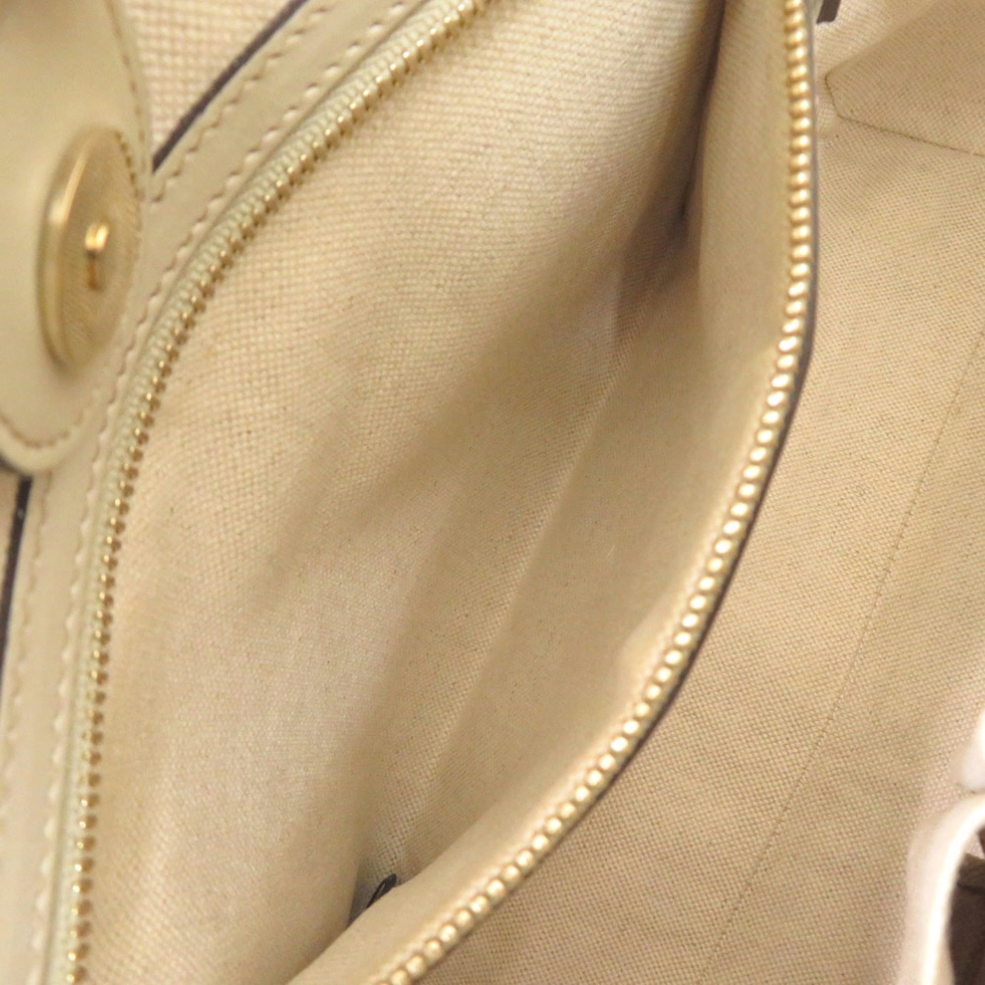 Gucci Beige Gg Canvas Tote Bag (Pre-Owned)