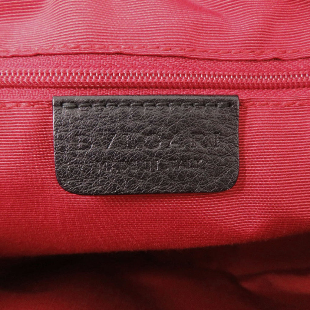 Bvlgari Black Canvas Shoulder Bag (Pre-Owned)