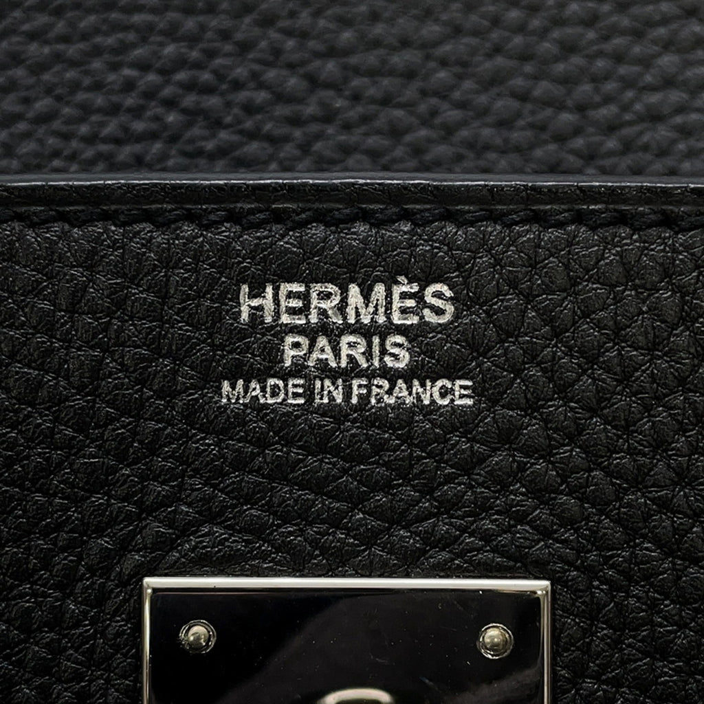 Hermes Birkin Black Togo Leather Handbag (Pre-Owned)