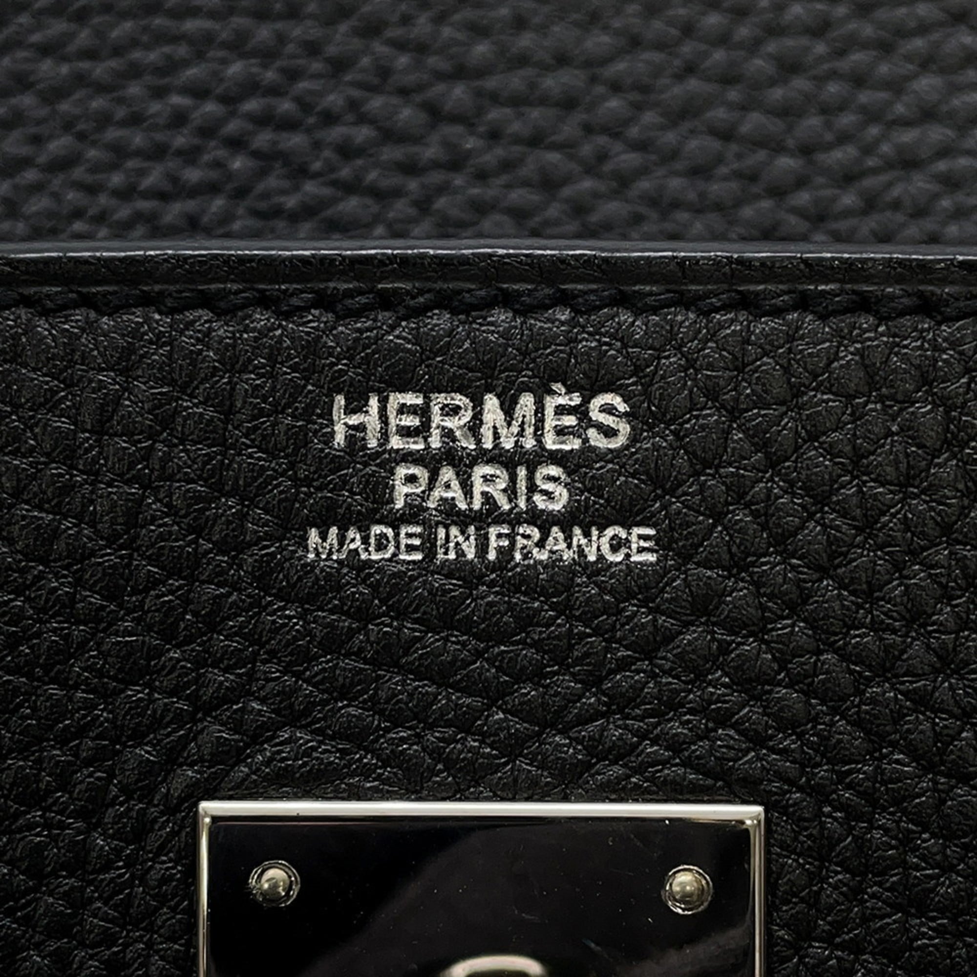 Hermes Birkin Black Togo Leather Handbag (Pre-Owned)